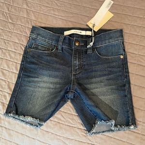 Joe’s Jeans kids size 6 denim shorts NWT